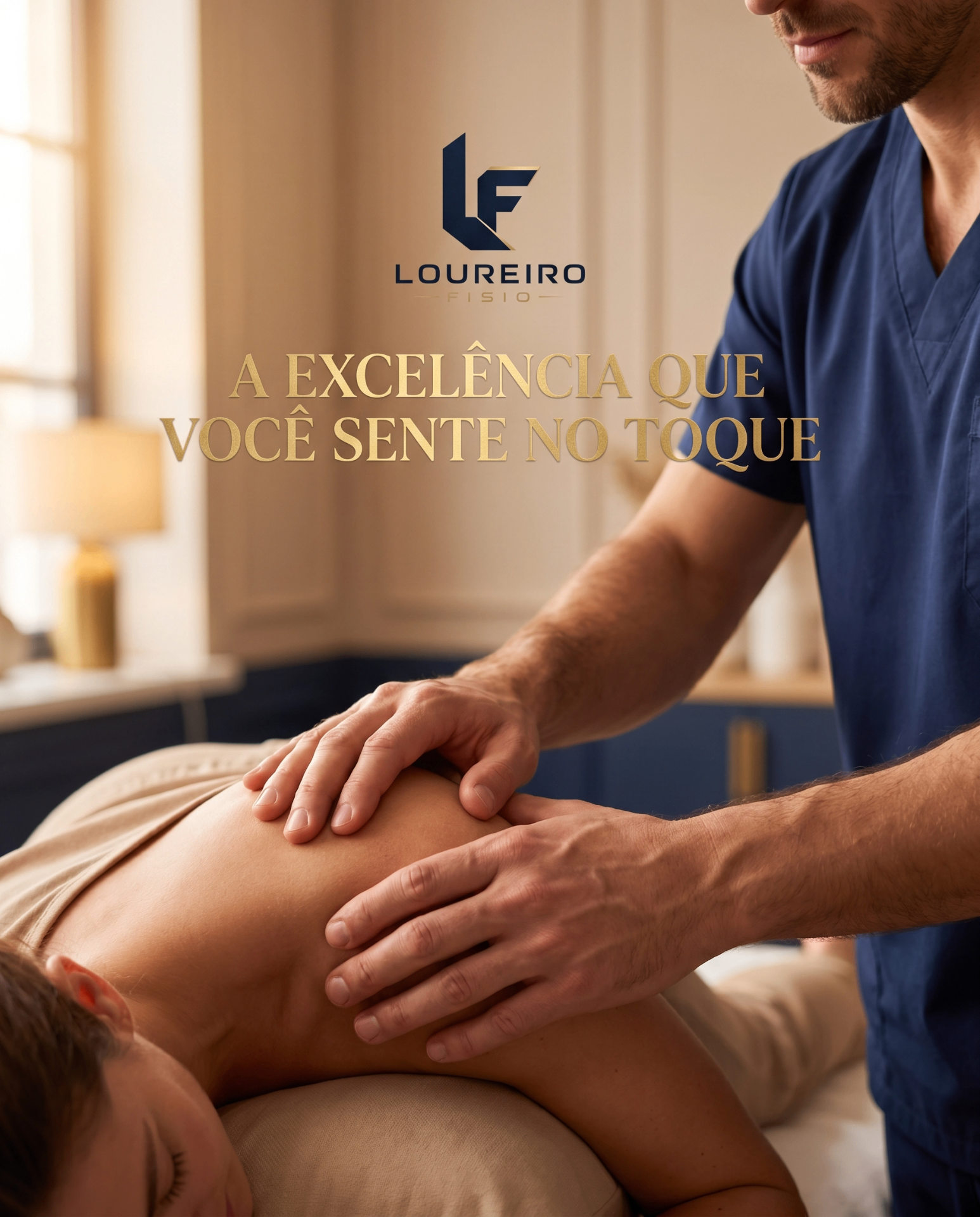 Fisioterapia com toque humanizado